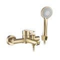 REA-B5513 - Conjunto para banheira ONTARIO com misturador, dourado escovado