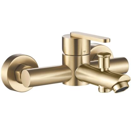 REA-B5513 - Conjunto para banheira ONTARIO com misturador, dourado escovado