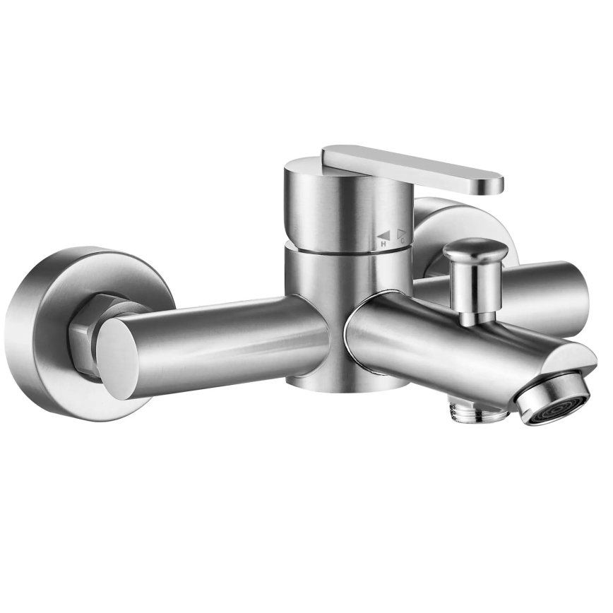 REA-B5514 - Conjunto de banheira ONTARIO em aço inoxidável escovado