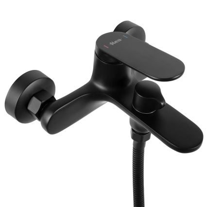 REA-B5941 - Conjunto para banheira MARCO preto fosco
