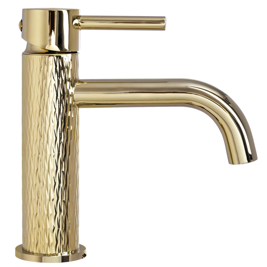 REA-B6322 - Torneira de lavatório LUNGO ART 16,5 cm dourada