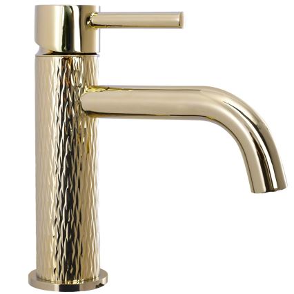 REA-B6322 - Torneira de lavatório LUNGO ART 16,5 cm dourada