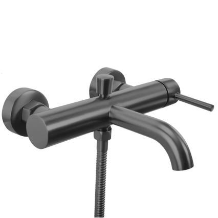 REA-B6384 - Conjunto para banheira LUNGO em titânio