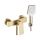 REA-B6403 - Conjunto de duche com misturador HASS, dourado escovado
