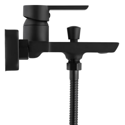 REA-B6407 - Conjunto de banheira ARGUS preto mate