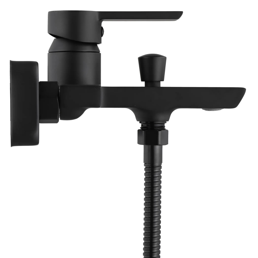REA-B6407 - Conjunto de banheira ARGUS preto mate