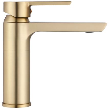 REA-B6410 - Misturadora de lavatório ARGUS 16 cm, dourada escovada