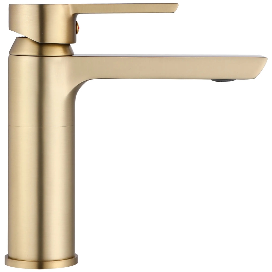 REA-B6410 - Misturadora de lavatório ARGUS 16 cm, dourada escovada