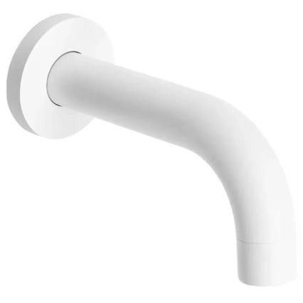 REA-B6440 - Conjunto para banheira com misturadora de encastre LUNGO branco mate