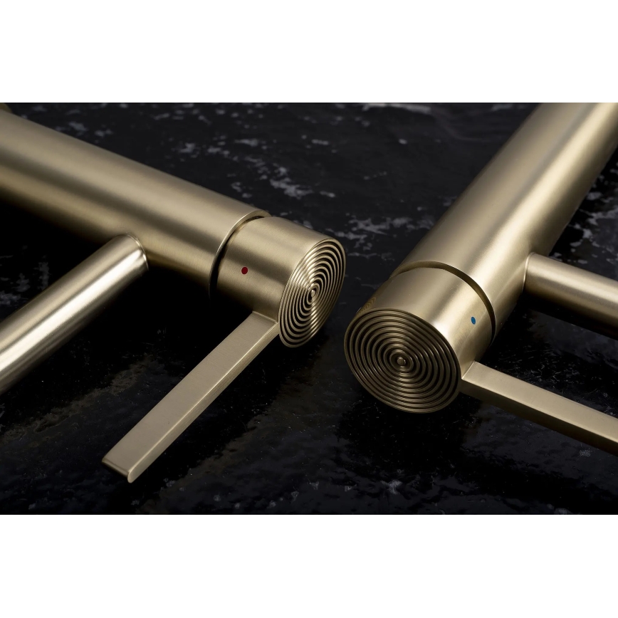 REA-B6444 - Torneira para lavatório FOSTER 18,2 cm dourada