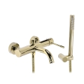 REA-B6448 - Conjunto de banheira LUNGO DIAMOND dourado