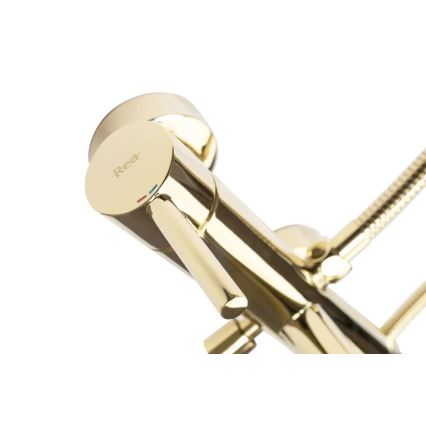 REA-B6635 - Conjunto para banheira LUNGO dourado