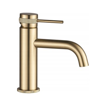 REA-B6950 - Torneira de lavatório LUNGO 16,5 cm em dourado escovado