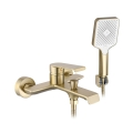 REA-B7100 - Conjunto para banheira HASS, acabamento dourado escovado