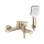 REA-B7100 - Conjunto para banheira HASS, acabamento dourado escovado