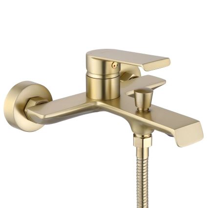 REA-B7100 - Conjunto para banheira HASS, acabamento dourado escovado