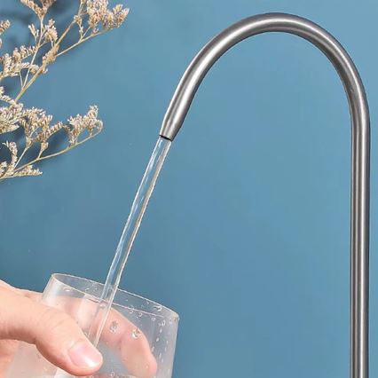 REA-B7563 - Torneira de cozinha com bica extraível e filtração ECO FRESH 37,5 cm níquel