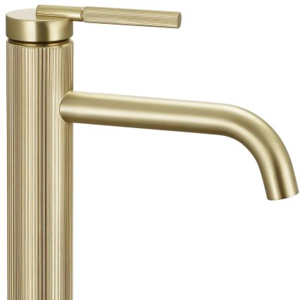 REA-B7802 - Misturador para lavatório ARGON 29,5 cm, dourado escovado