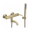 REA-B7804 - Conjunto para banheira ARGON com acabamento em ouro escovado