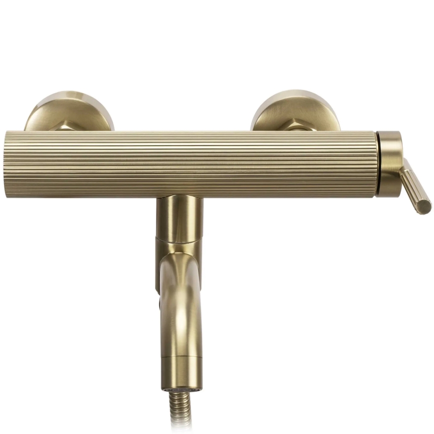 REA-B7804 - Conjunto para banheira ARGON com acabamento em ouro escovado