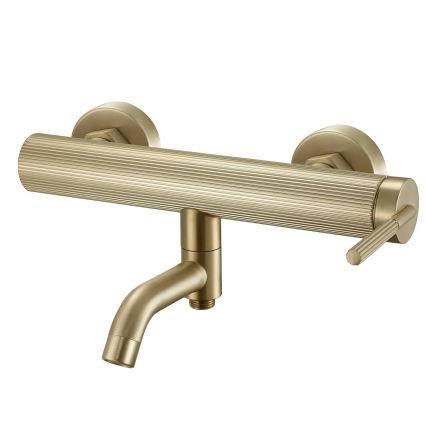 REA-B7804 - Conjunto para banheira ARGON com acabamento em ouro escovado