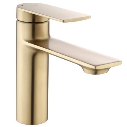 REA-B7960 - Torneira para lavatório STORM 15 cm dourada escovada