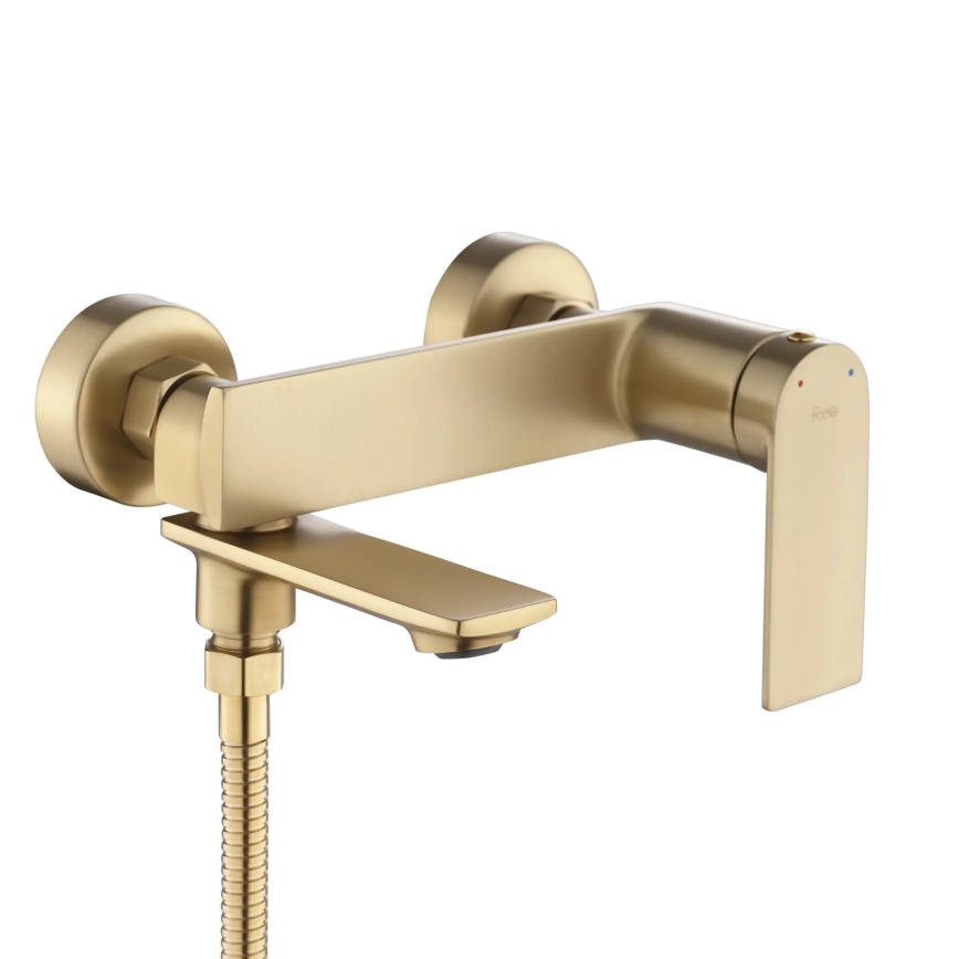 REA-B7963 - Conjunto para banheira STORM, dourado escovado
