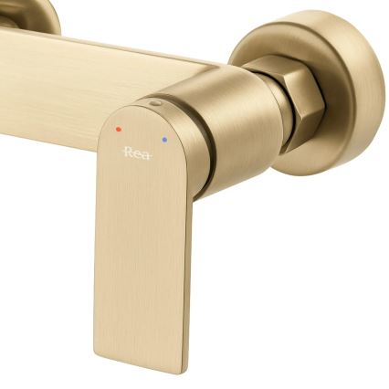 REA-B7963 - Conjunto para banheira STORM, dourado escovado