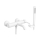 REA-B8030 - Kit para banheira LUNGO branco mate