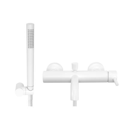 REA-B8030 - Kit para banheira LUNGO branco mate