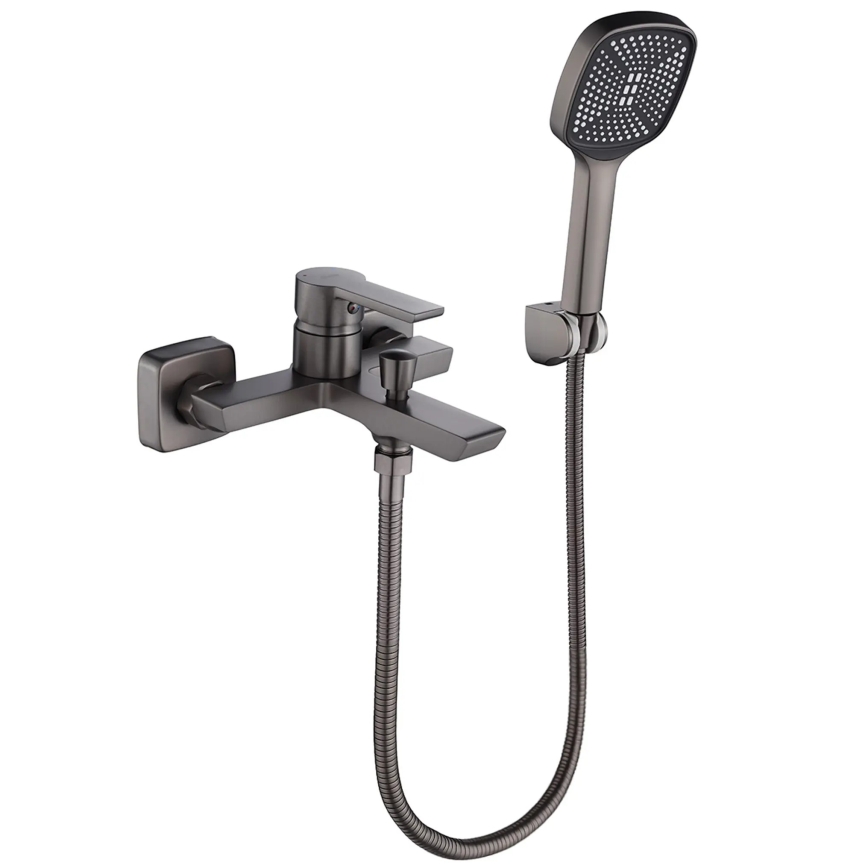 REA-B8747 - Conjunto para banheira ARGUS titânio