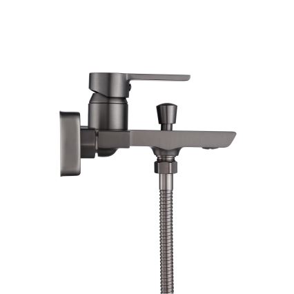 REA-B8747 - Conjunto para banheira ARGUS titânio