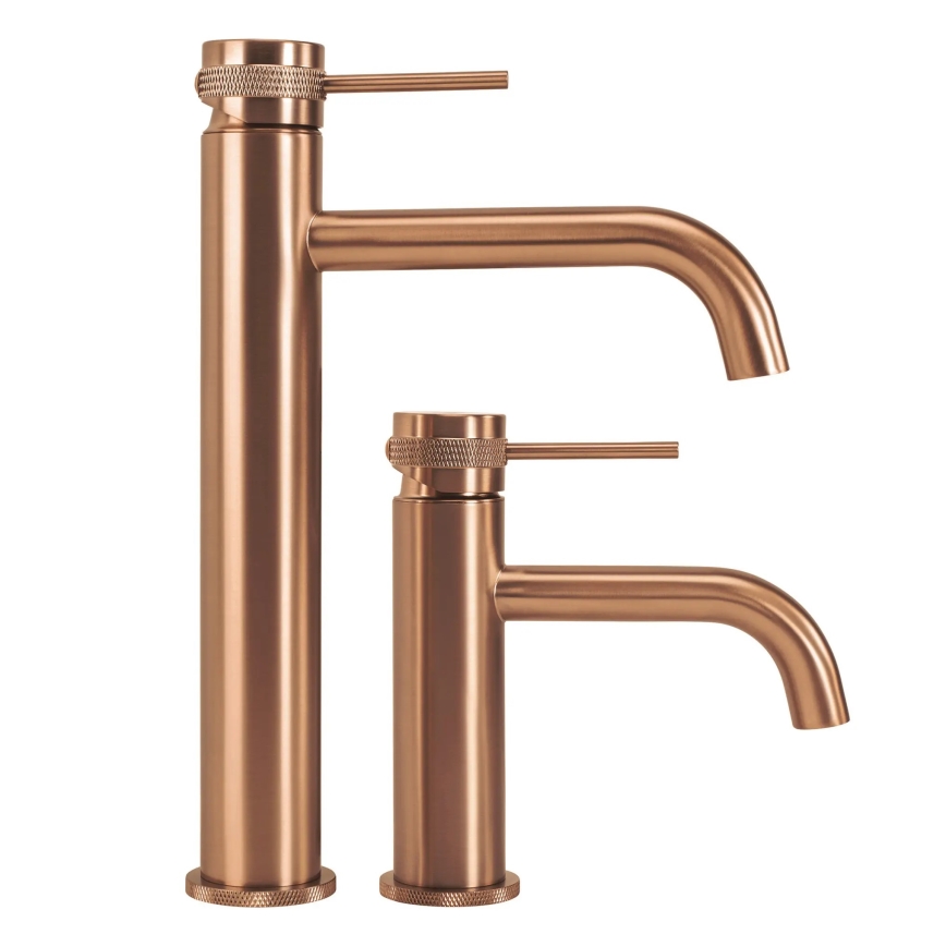 REA-B8988 - Torneira de lavatório LUNGO 28 cm em cobre escovado