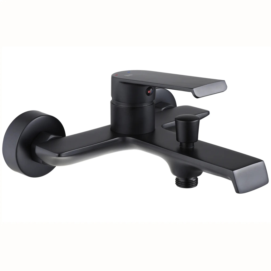 REA-B9967 - Conjunto para banheira HASS preto mate