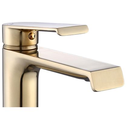 REA-B9969 - Torneira de lavatório HASS 15 cm, acabamento dourado escovado