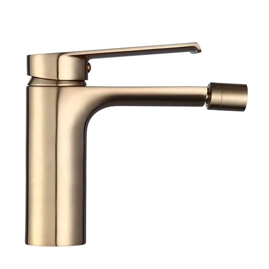 REA-B9970 - Torneira para bidé HASS 14,5 cm dourada escovada