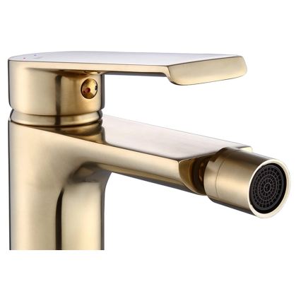 REA-B9970 - Torneira para bidé HASS 14,5 cm dourada escovada