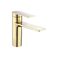 REA-B9981 - Misturador para lavatório STORM 15 cm dourado