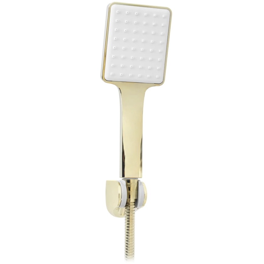REA-B9984 - Conjunto de duche STORM com misturador, acabamento dourado