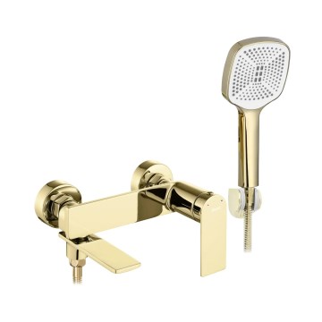 REA-B9985 - Conjunto para banheira STORM dourado