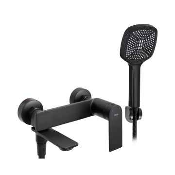 REA-B9989 - Conjunto de banheira STORM preto fosco