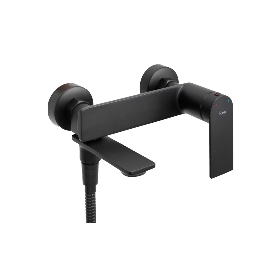 REA-B9989 - Conjunto de banheira STORM preto fosco