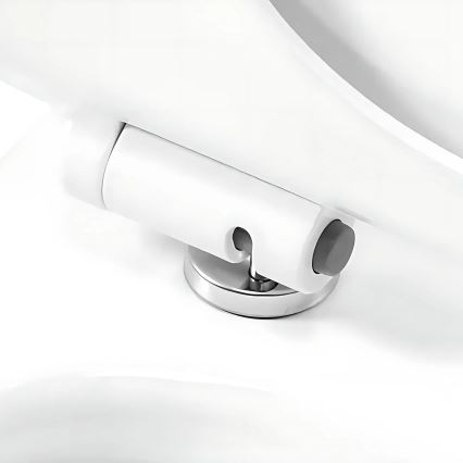 REA-C1652 - Sanita suspensa com assento GUSTAVO RIMLESS cerâmica/branco