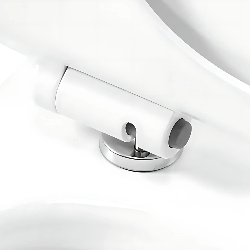 REA-C1652 - Sanita suspensa com assento GUSTAVO RIMLESS cerâmica/branco