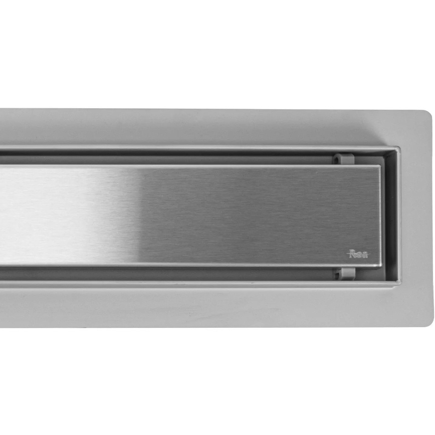 REA-G2501 - Ralo linear NEOX 60 cm em aço inoxidável
