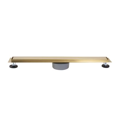 REA-G2704 - Ralo linear NEOX PRO 90 cm aço inoxidável/dourado escovado