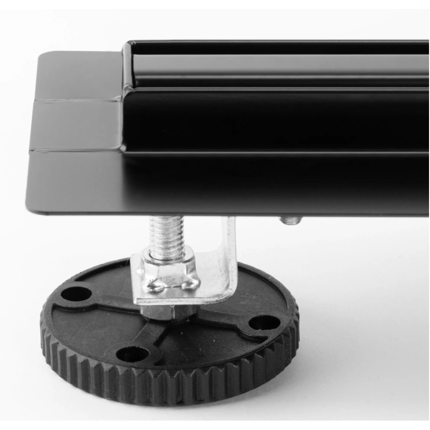 REA-G2710 - Ralo linear NEOX SLIM 80 cm aço inoxidável/preto