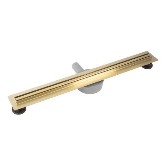 REA-G2714 - Ralo linear NEOX SLIM 70 cm, aço inoxidável / dourado escovado