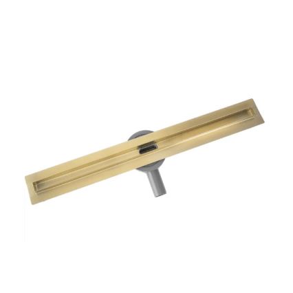 REA-G2714 - Ralo linear NEOX SLIM 70 cm, aço inoxidável / dourado escovado