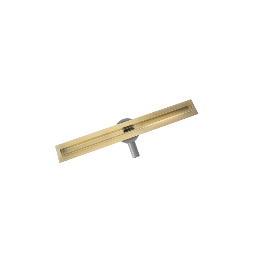 REA-G2714 - Ralo linear NEOX SLIM 70 cm, aço inoxidável / dourado escovado